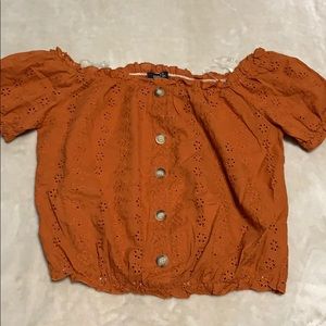 Rue 21 off the shoulder top